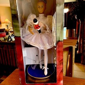 Holiday Time Musical Dancing Nutcracker Ballerina
